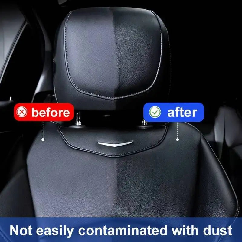 Restore your car’s shine with this plastic restorer that brings faded surfaces back to a deep black, glossy finish. Perfect for interior panels and trims with long-lasting protection and polish. 🚗✨