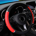 Car Steering Wheel Cover pu Leather Flash Bar Comfortable Elastic Band Handle Cover Car Interior Accessories 3-38CM