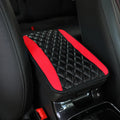 Universal Ethnic Style PU Leather Armrest Cover – Waterproof Non-Slip Interior Mat