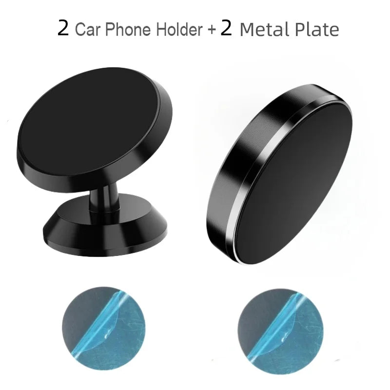 Strong magnetic car phone holder for secure, hands-free use on the road. Universal fit for all smartphones with easy dashboard mounting and stable grip. 🚗📱✨