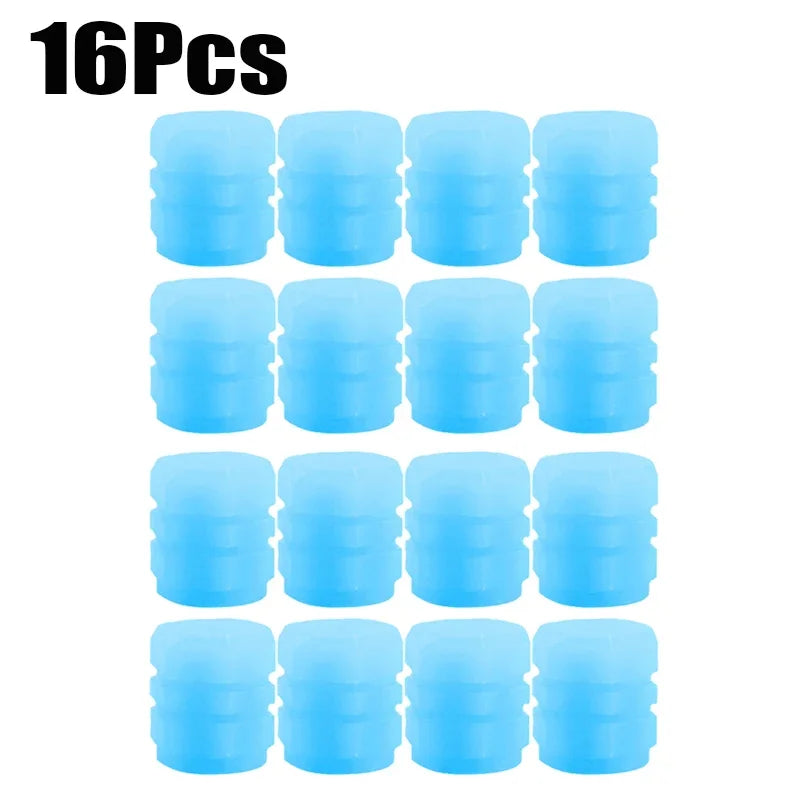 Glow Luminous Valve Caps – Fluorescent Tire & Wheel Accessories