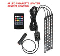 Universal RGB Car Ambient LED Strip Lights – 8 Colors Interior Atmosphere