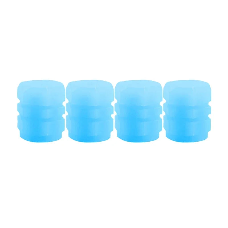 Glow Luminous Valve Caps – Fluorescent Tire & Wheel Accessories