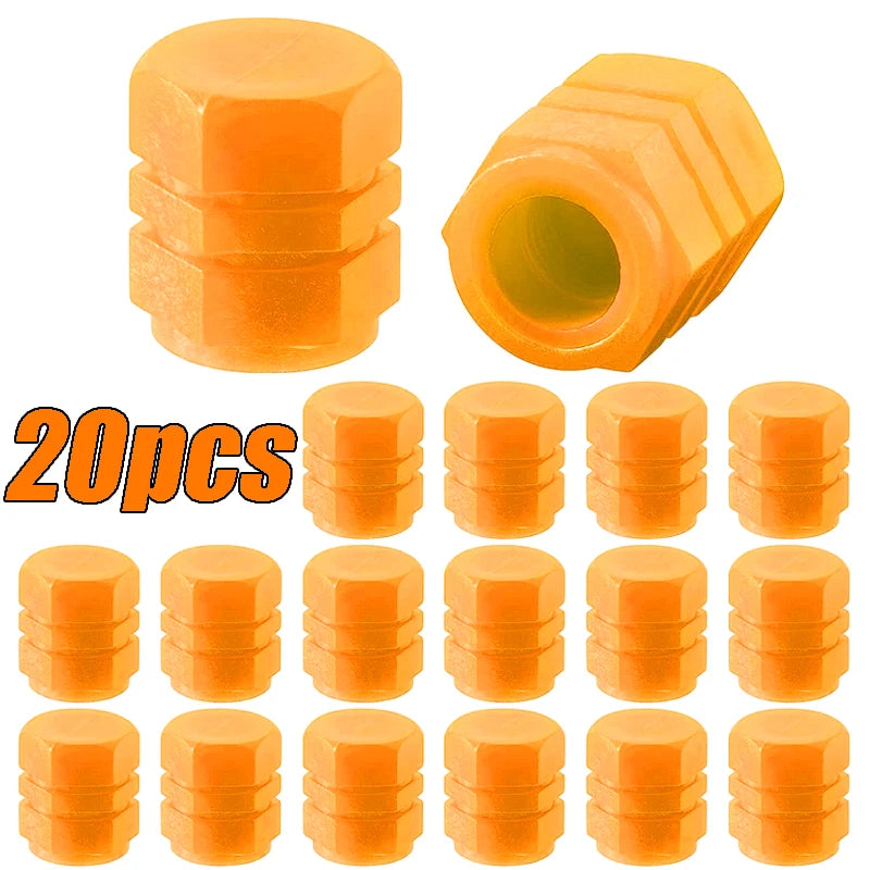 Glow Luminous Valve Caps – Fluorescent Tire & Wheel Accessories