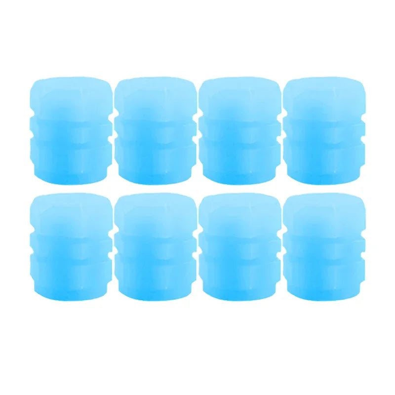 Glow Luminous Valve Caps – Fluorescent Tire & Wheel Accessories